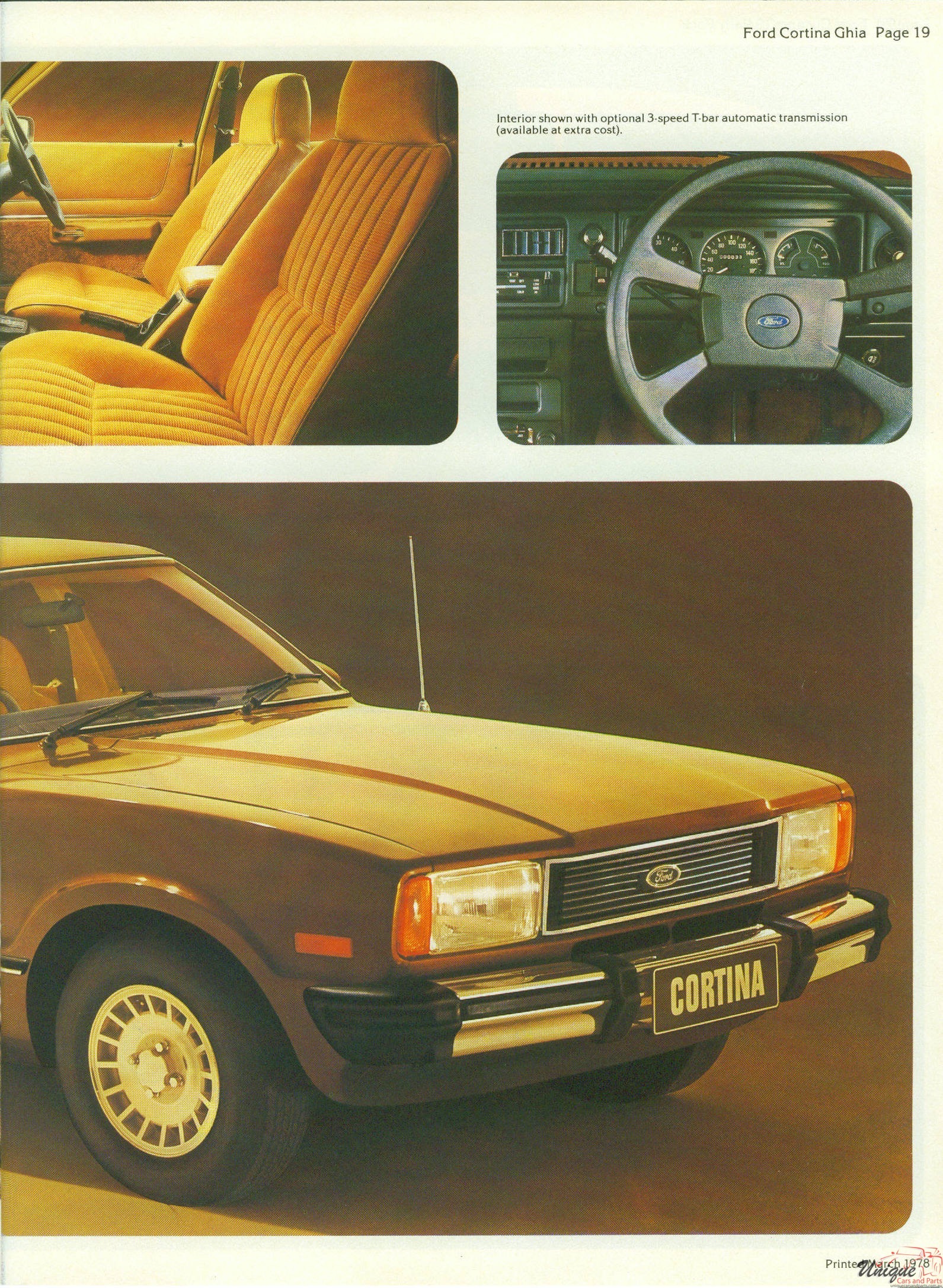 1978 Ford Australia Model Range Brochure Page 9